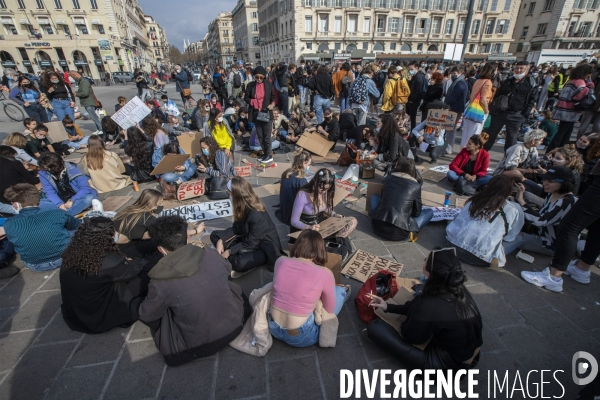 Journée internationale de lutte pour les droits des femmes à Marseille