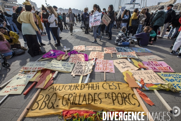 Journée internationale de lutte pour les droits des femmes à Marseille