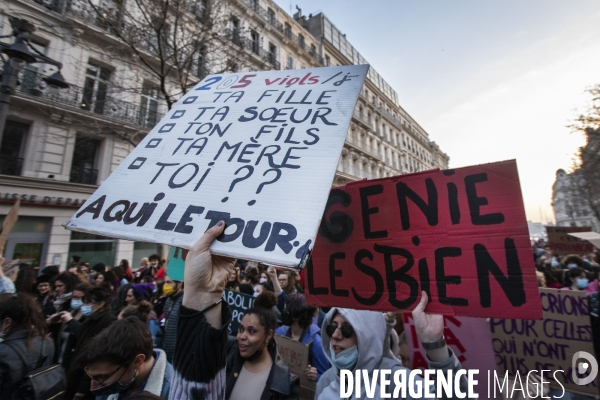 Journée internationale de lutte pour les droits des femmes à Marseille