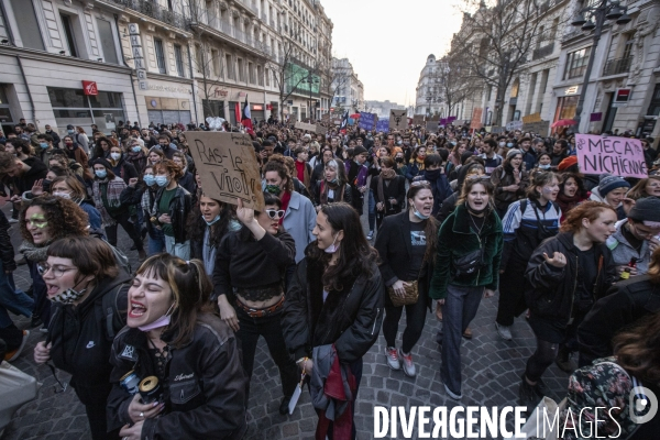 Journée internationale de lutte pour les droits des femmes à Marseille