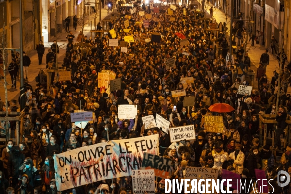 Journée internationale de lutte pour les droits des femmes à Marseille