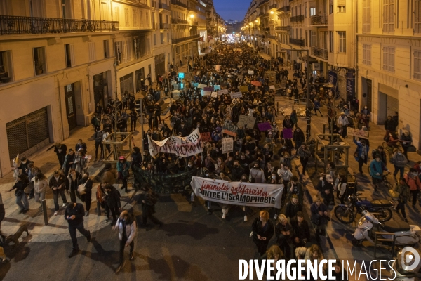 Journée internationale de lutte pour les droits des femmes à Marseille