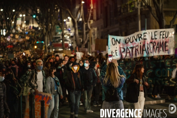 Journée internationale de lutte pour les droits des femmes à Marseille