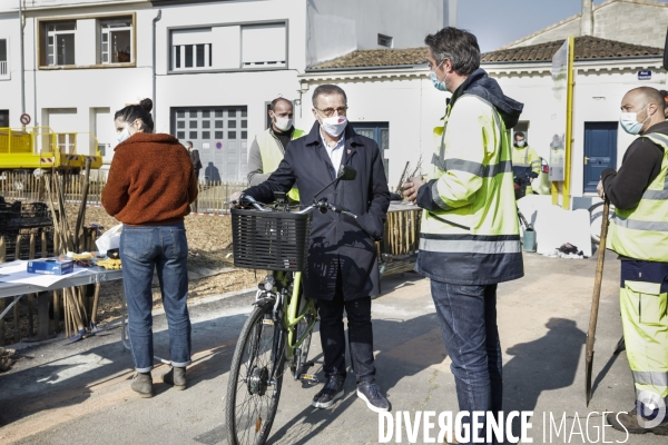 Inauguration d une micro-forêt BORDEAUX