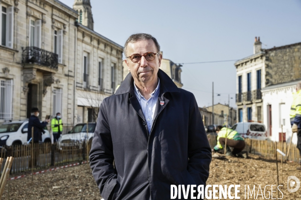 Inauguration d une micro-forêt BORDEAUX