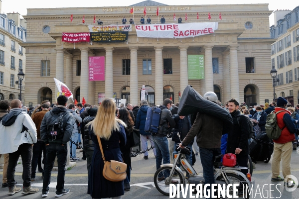 Occupation du théâtre de l Odéon