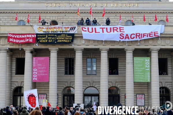 Occupation du théâtre de l Odéon