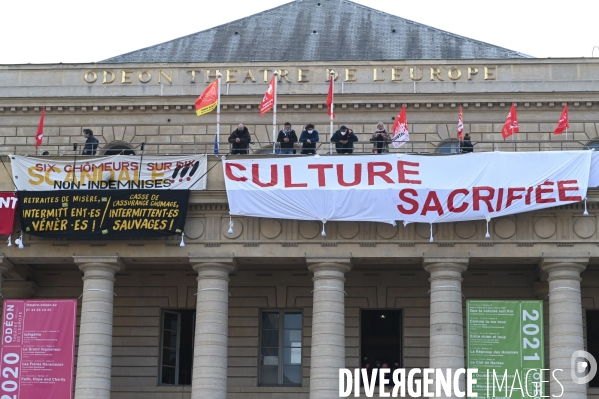 Occupation du théâtre de l Odéon