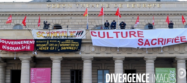 Occupation du théâtre de l Odéon