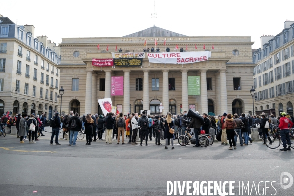 Occupation du théâtre de l Odéon