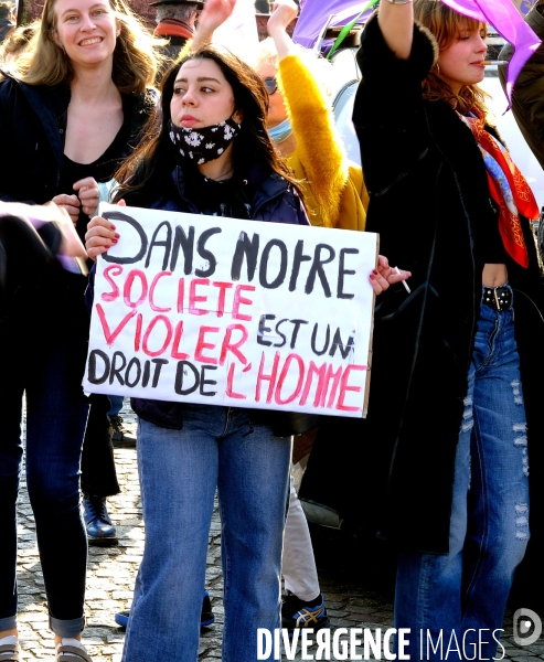 8 mars 2021, journée internationale des droits des femmes.