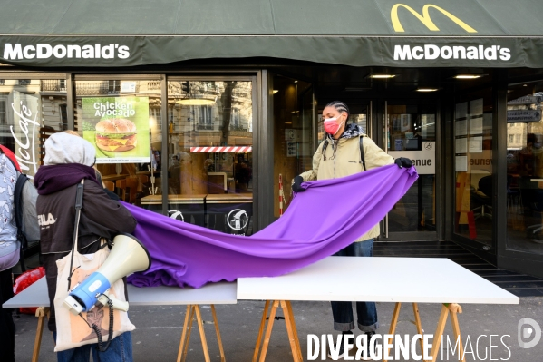 Manifestation. Journée des droits des femmes.