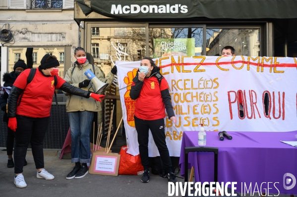 Manifestation. Journée des droits des femmes.