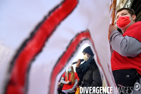 Manifestation. Journée des droits des femmes.