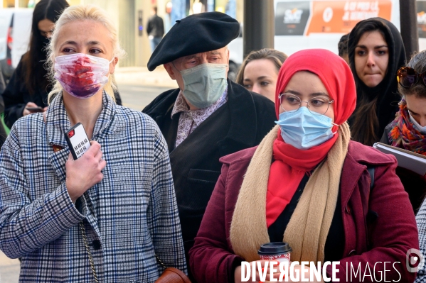 Manifestation. Journée des droits des femmes.