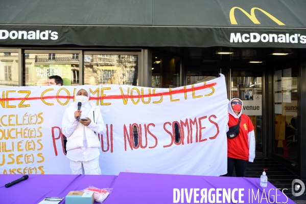 Manifestation. Journée des droits des femmes.