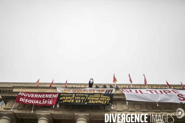 Occupation du Théâtre de l Odéon