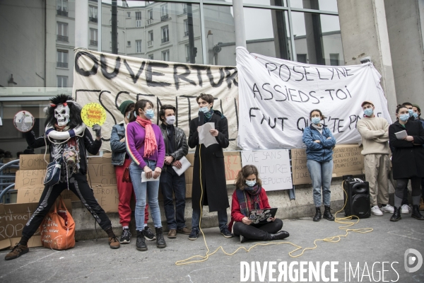 Occupation du Théâtre national de la Colline