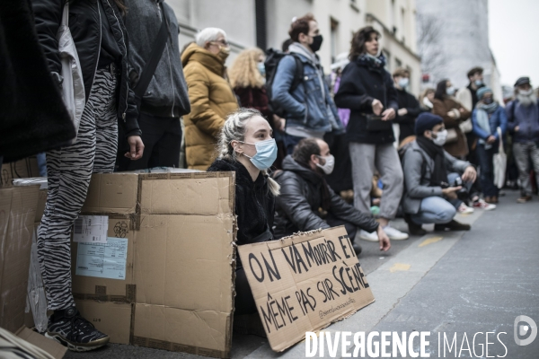 Occupation du Théâtre national de la Colline