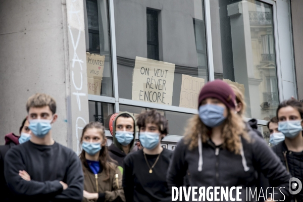 Occupation du Théâtre national de la Colline