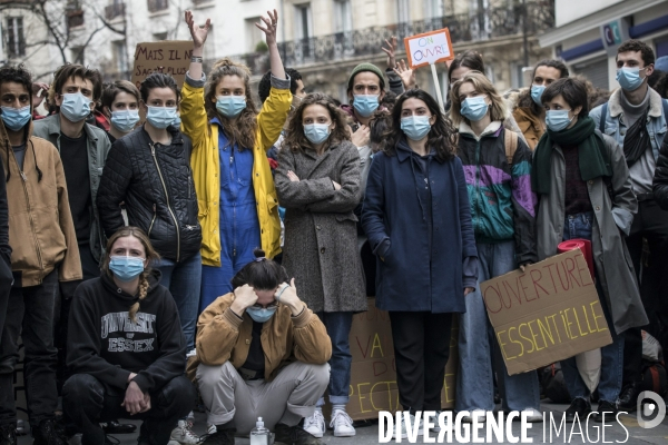 Occupation du Théâtre national de la Colline