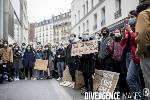 Occupation du Théâtre national de la Colline