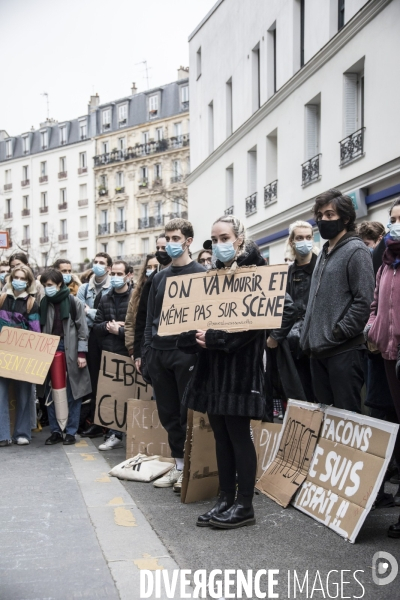 Occupation du Théâtre national de la Colline