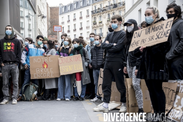 Occupation du Théâtre national de la Colline