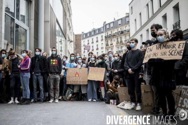 Occupation du Théâtre national de la Colline