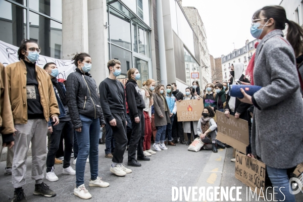 Occupation du Théâtre national de la Colline