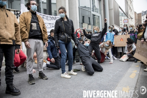 Occupation du Théâtre national de la Colline