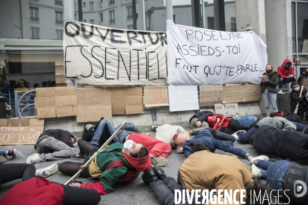 Occupation du Théâtre national de la Colline