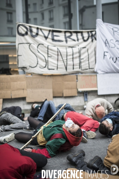 Occupation du Théâtre national de la Colline