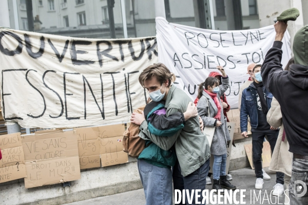 Occupation du Théâtre national de la Colline