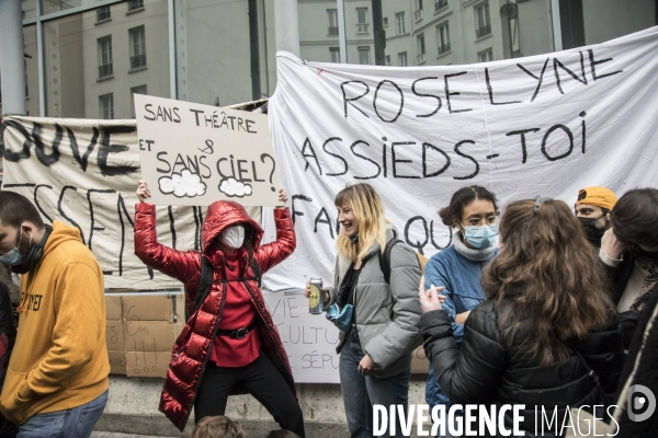 Occupation du Théâtre national de la Colline