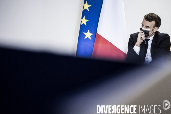 Emmanuel Macron en Loire-Atlantique.