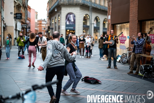 Toulouse, spectacle de rue