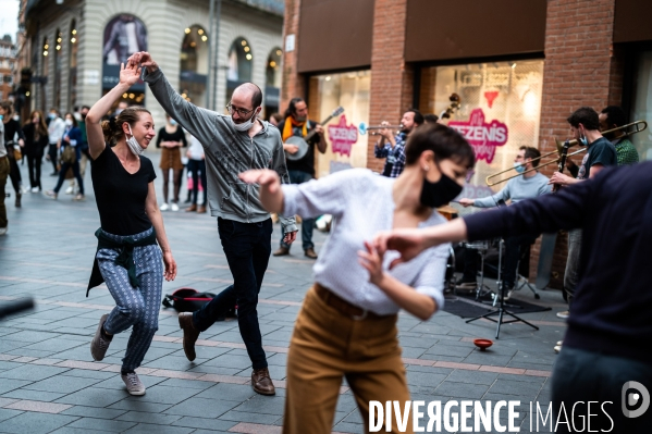 Toulouse, spectacle de rue