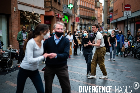 Toulouse, spectacle de rue