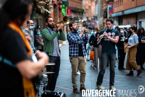 Toulouse, spectacle de rue