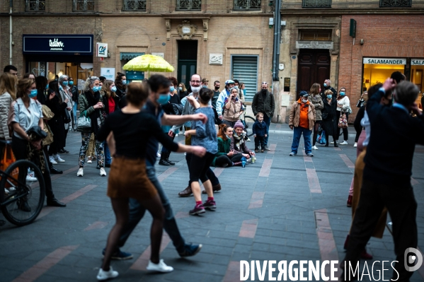 Toulouse, spectacle de rue