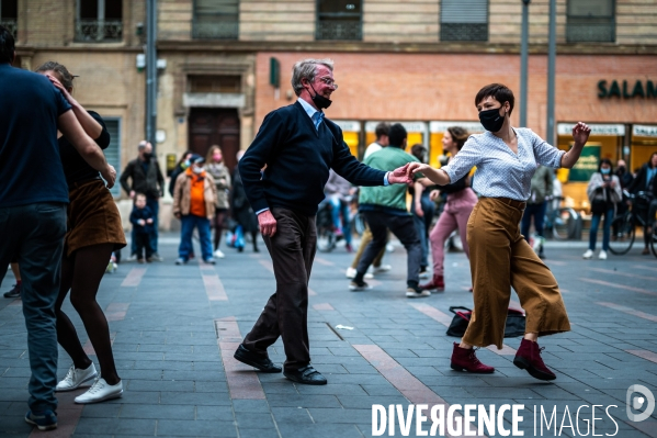 Toulouse, spectacle de rue