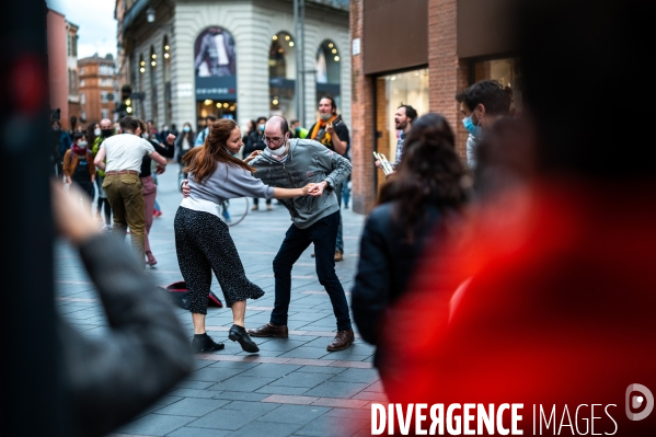 Toulouse, spectacle de rue