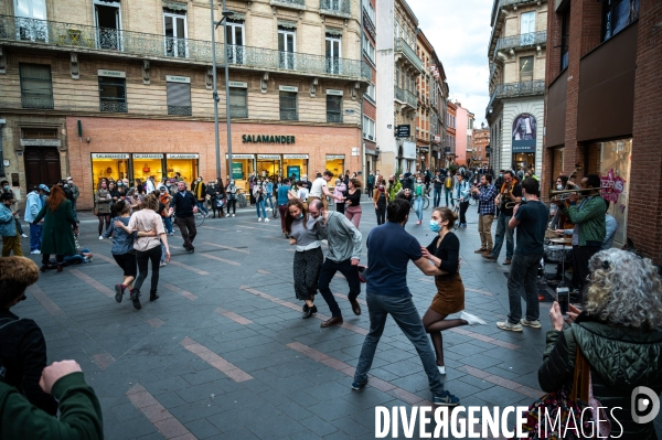 Toulouse, spectacle de rue