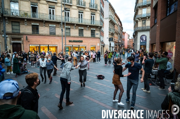 Toulouse, spectacle de rue