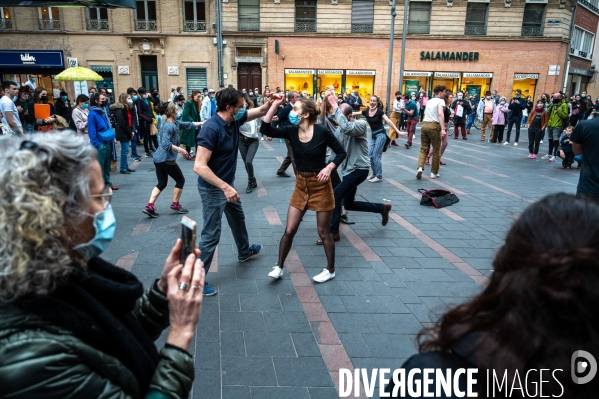 Toulouse, spectacle de rue