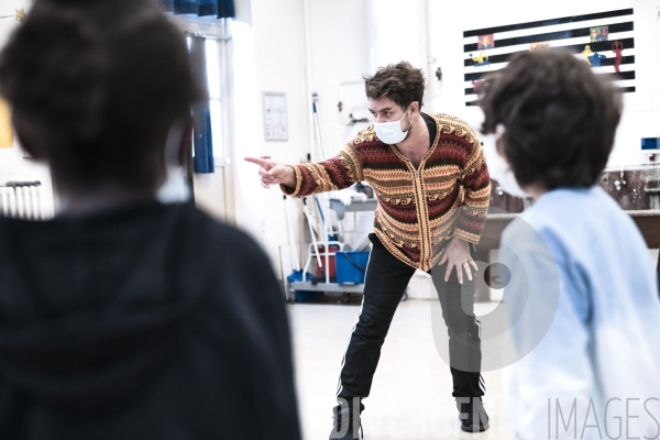 Ateliers de pratique théâtrale dans les centres de loisirs de la Ville de Paris