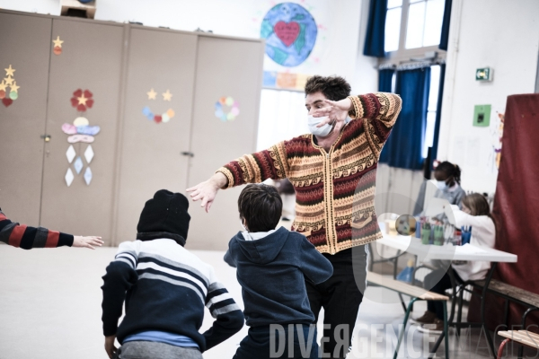 Ateliers de pratique théâtrale dans les centres de loisirs de la Ville de Paris