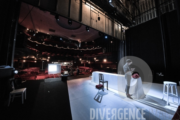 Coulisses des captations de Ionesco Suite au Théâtre de la Ville Espace Cardin