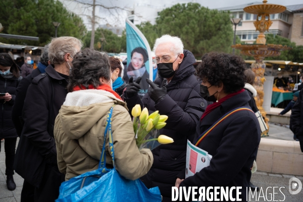 Lionel Jospin et Lamia El Aaraje